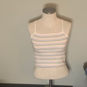 Forever 21 knit tank cami crop top M medium